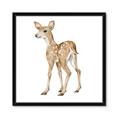 Picture of Forest Deer _GroupedProduct_Square_Mini_ _GroupedProduct_Square_Framed_Matted_