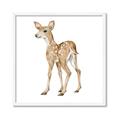 Picture of Forest Deer _GroupedProduct_Square_Mini_ _GroupedProduct_Square_Framed_Matted_