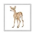 Picture of Forest Deer _GroupedProduct_Square_Mini_ _GroupedProduct_Square_Framed_Matted_