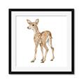 Picture of Forest Deer _GroupedProduct_Square_Mini_ _GroupedProduct_Square_Framed_Matted_