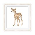 Picture of Forest Deer _GroupedProduct_Square_Mini_ _GroupedProduct_Square_Framed_Matted_