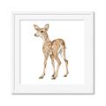 Picture of Forest Deer _GroupedProduct_Square_Mini_ _GroupedProduct_Square_Framed_Matted_