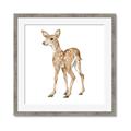 Picture of Forest Deer _GroupedProduct_Square_Mini_ _GroupedProduct_Square_Framed_Matted_