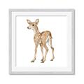 Picture of Forest Deer _GroupedProduct_Square_Mini_ _GroupedProduct_Square_Framed_Matted_