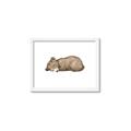 Picture of Baby grizzly bear I _GroupedProduct_Rectangle_Landscape_Mini_ _GroupedProduct_Rectangle_Landscape_Framed_Matted_