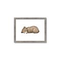 Picture of Baby grizzly bear I _GroupedProduct_Rectangle_Landscape_Mini_ _GroupedProduct_Rectangle_Landscape_Framed_Matted_