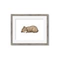 Picture of Baby grizzly bear I _GroupedProduct_Rectangle_Landscape_Mini_ _GroupedProduct_Rectangle_Landscape_Framed_Matted_