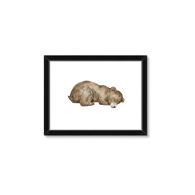 Picture of Baby grizzly bear II _GroupedProduct_Rectangle_Landscape_Mini_ _GroupedProduct_Rectangle_Landscape_Framed_Matted_