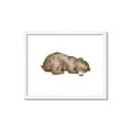 Picture of Baby grizzly bear II _GroupedProduct_Rectangle_Landscape_Mini_ _GroupedProduct_Rectangle_Landscape_Framed_Matted_