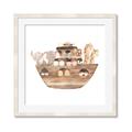 Picture of Watercolor Noahs Ark _GroupedProduct_Square_Mini_ _GroupedProduct_Square_Framed_Matted_