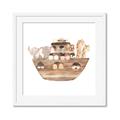 Picture of Watercolor Noahs Ark _GroupedProduct_Square_Mini_ _GroupedProduct_Square_Framed_Matted_