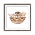 Picture of Watercolor Noahs Ark _GroupedProduct_Square_Mini_ _GroupedProduct_Square_Framed_Matted_