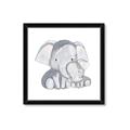 Picture of Mother and baby elephant _GroupedProduct_Square_Mini_ _GroupedProduct_Square_Framed_Matted_