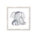 Picture of Mother and baby elephant _GroupedProduct_Square_Mini_ _GroupedProduct_Square_Framed_Matted_