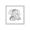 Picture of Mother and baby elephant _GroupedProduct_Square_Mini_ _GroupedProduct_Square_Framed_Matted_