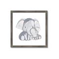 Picture of Mother and baby elephant _GroupedProduct_Square_Mini_ _GroupedProduct_Square_Framed_Matted_