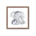 Picture of Mother and baby elephant _GroupedProduct_Square_Mini_ _GroupedProduct_Square_Framed_Matted_