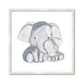 Picture of Mother and baby elephant _GroupedProduct_Square_Mini_ _GroupedProduct_Square_Framed_Matted_