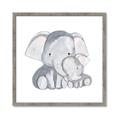 Picture of Mother and baby elephant _GroupedProduct_Square_Mini_ _GroupedProduct_Square_Framed_Matted_