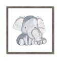 Picture of Mother and baby elephant _GroupedProduct_Square_Mini_ _GroupedProduct_Square_Framed_Matted_