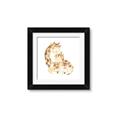 Picture of Mother and baby Giraffe _GroupedProduct_Square_Mini_ _GroupedProduct_Square_Framed_Matted_