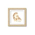Picture of Mother and baby Giraffe _GroupedProduct_Square_Mini_ _GroupedProduct_Square_Framed_Matted_