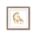 Picture of Mother and baby Giraffe _GroupedProduct_Square_Mini_ _GroupedProduct_Square_Framed_Matted_