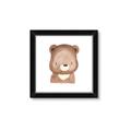 Picture of Bear Face _GroupedProduct_Square_Mini_ _GroupedProduct_Square_Framed_Matted_