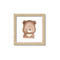 Picture of Bear Face _GroupedProduct_Square_Mini_ _GroupedProduct_Square_Framed_Matted_
