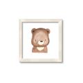 Picture of Bear Face _GroupedProduct_Square_Mini_ _GroupedProduct_Square_Framed_Matted_