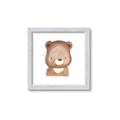 Picture of Bear Face _GroupedProduct_Square_Mini_ _GroupedProduct_Square_Framed_Matted_