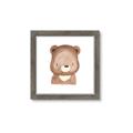 Picture of Bear Face _GroupedProduct_Square_Mini_ _GroupedProduct_Square_Framed_Matted_