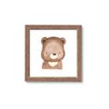 Picture of Bear Face _GroupedProduct_Square_Mini_ _GroupedProduct_Square_Framed_Matted_
