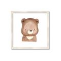 Picture of Bear Face _GroupedProduct_Square_Mini_ _GroupedProduct_Square_Framed_Matted_