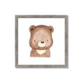 Picture of Bear Face _GroupedProduct_Square_Mini_ _GroupedProduct_Square_Framed_Matted_