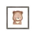 Picture of Bear Face _GroupedProduct_Square_Mini_ _GroupedProduct_Square_Framed_Matted_