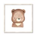 Picture of Bear Face _GroupedProduct_Square_Mini_ _GroupedProduct_Square_Framed_Matted_