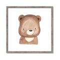 Picture of Bear Face _GroupedProduct_Square_Mini_ _GroupedProduct_Square_Framed_Matted_