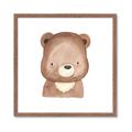 Picture of Bear Face _GroupedProduct_Square_Mini_ _GroupedProduct_Square_Framed_Matted_