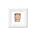 Picture of Bear Face _GroupedProduct_Square_Mini_ _GroupedProduct_Square_Framed_Matted_