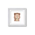 Picture of Bear Face _GroupedProduct_Square_Mini_ _GroupedProduct_Square_Framed_Matted_