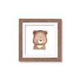 Picture of Bear Face _GroupedProduct_Square_Mini_ _GroupedProduct_Square_Framed_Matted_