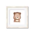 Picture of Bear Face _GroupedProduct_Square_Mini_ _GroupedProduct_Square_Framed_Matted_