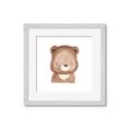Picture of Bear Face _GroupedProduct_Square_Mini_ _GroupedProduct_Square_Framed_Matted_