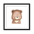 Picture of Bear Face _GroupedProduct_Square_Mini_ _GroupedProduct_Square_Framed_Matted_