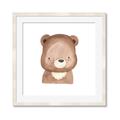 Picture of Bear Face _GroupedProduct_Square_Mini_ _GroupedProduct_Square_Framed_Matted_