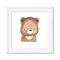 Picture of Bear Face _GroupedProduct_Square_Mini_ _GroupedProduct_Square_Framed_Matted_