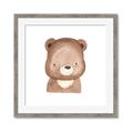 Picture of Bear Face _GroupedProduct_Square_Mini_ _GroupedProduct_Square_Framed_Matted_
