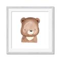 Picture of Bear Face _GroupedProduct_Square_Mini_ _GroupedProduct_Square_Framed_Matted_