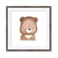 Picture of Bear Face _GroupedProduct_Square_Mini_ _GroupedProduct_Square_Framed_Matted_